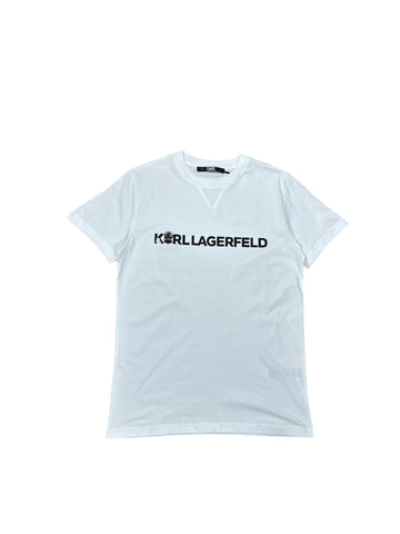 Karl Lagerfeld Zebra Embroidered T-shirt