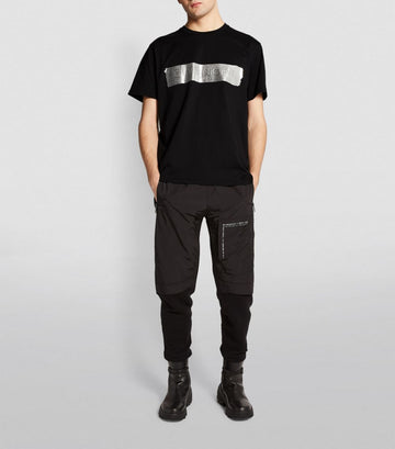Givenchy Graphic Logo Silver band T-shirt